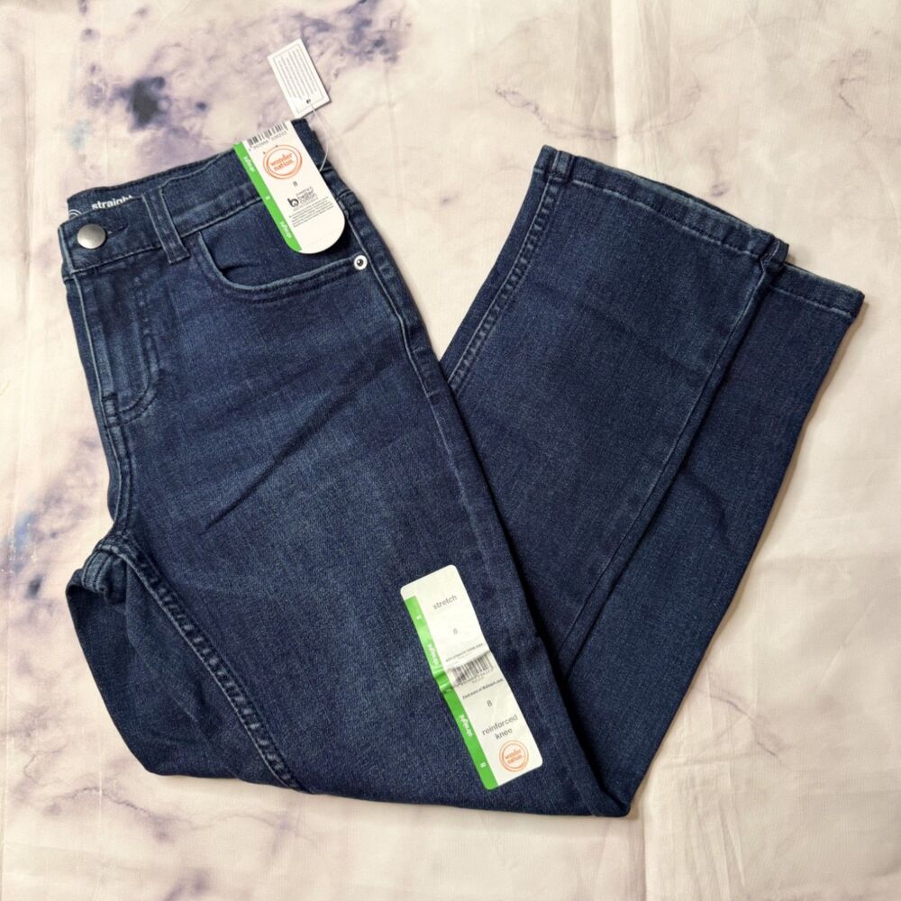 Wonder Nation Boys Straight Fit Denim Jeans